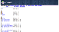 Desktop Screenshot of centos.uni-klu.ac.at